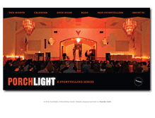 Tablet Screenshot of porchlightsf.com